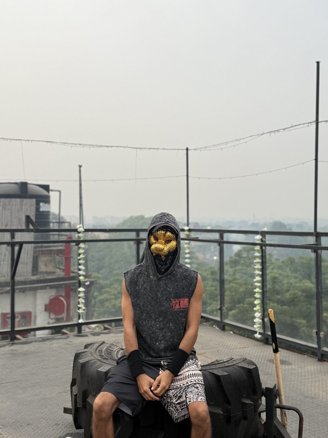 DON LOW — India rooftop